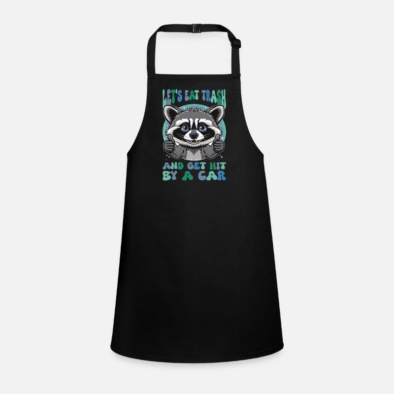 Eat Trash Raccoon Sarcasm Children's Apron