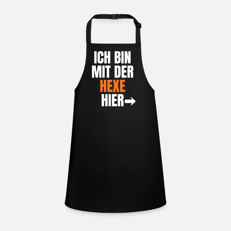 I'm with the witch here Children's Apron