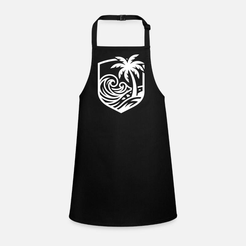 Palm Trees Beach Ocean Children's Apron