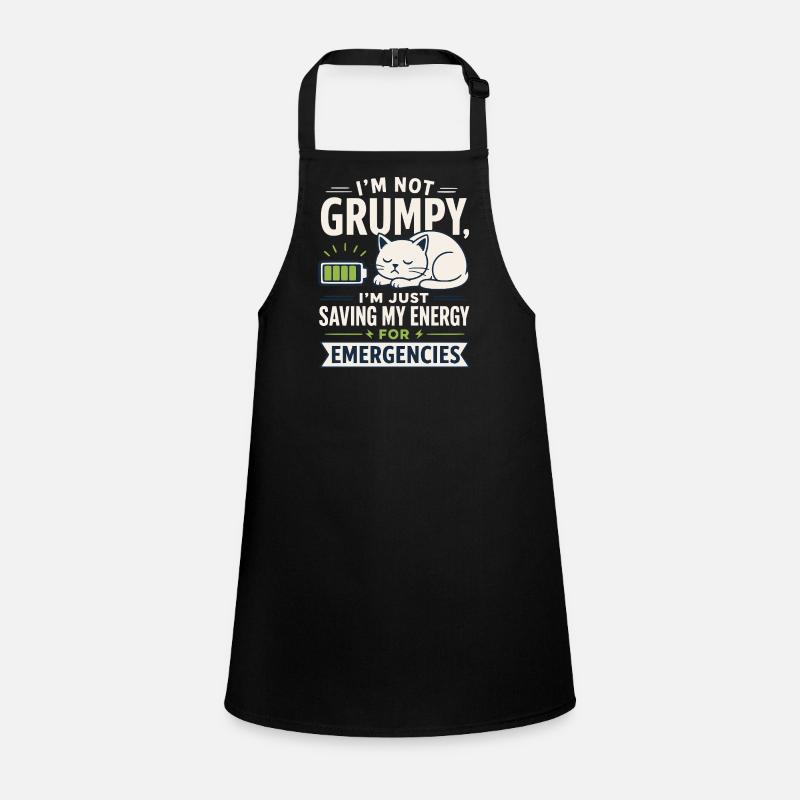 Cat energy for emergencies Children's Apron