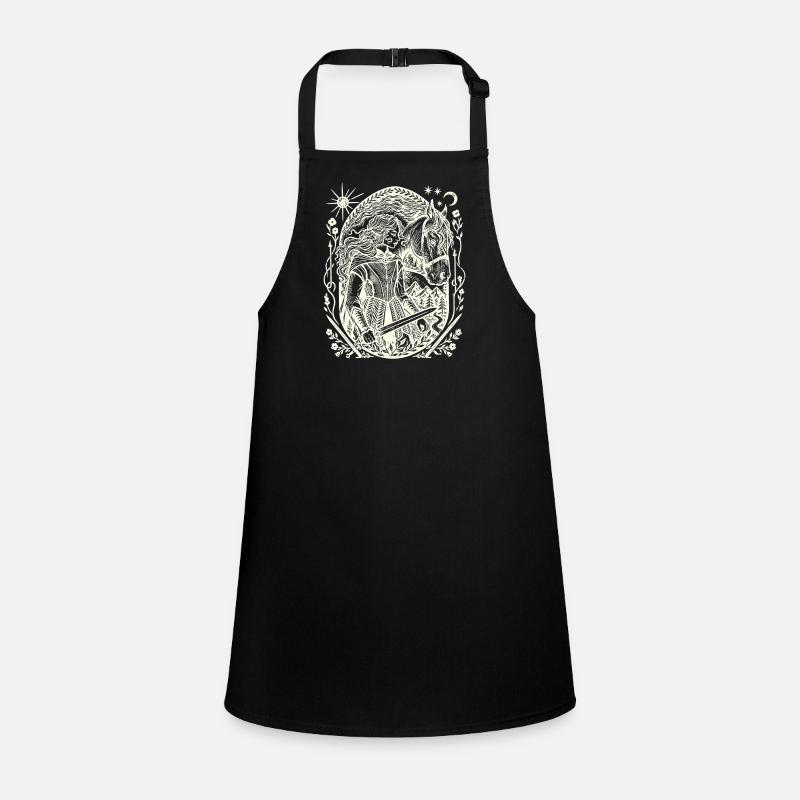 Moonlight Forest Magic Circle Children's Apron