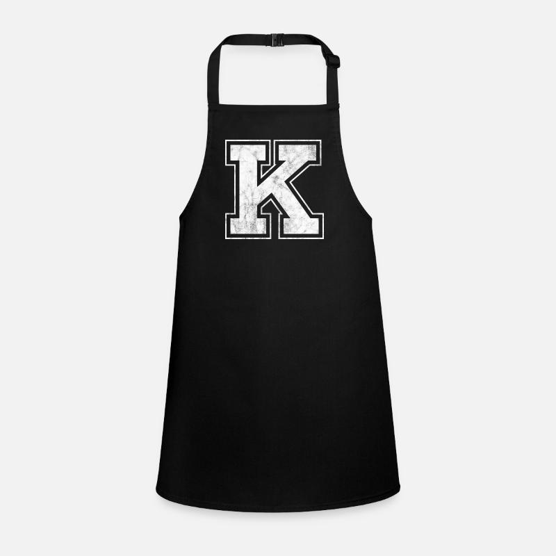 Letter K Children's Apron