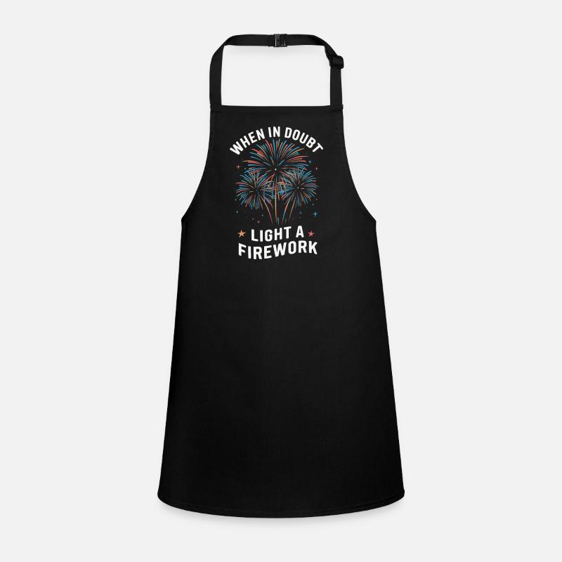 Pyrotechnics Fireworks Pyrotechnics Children's Apron