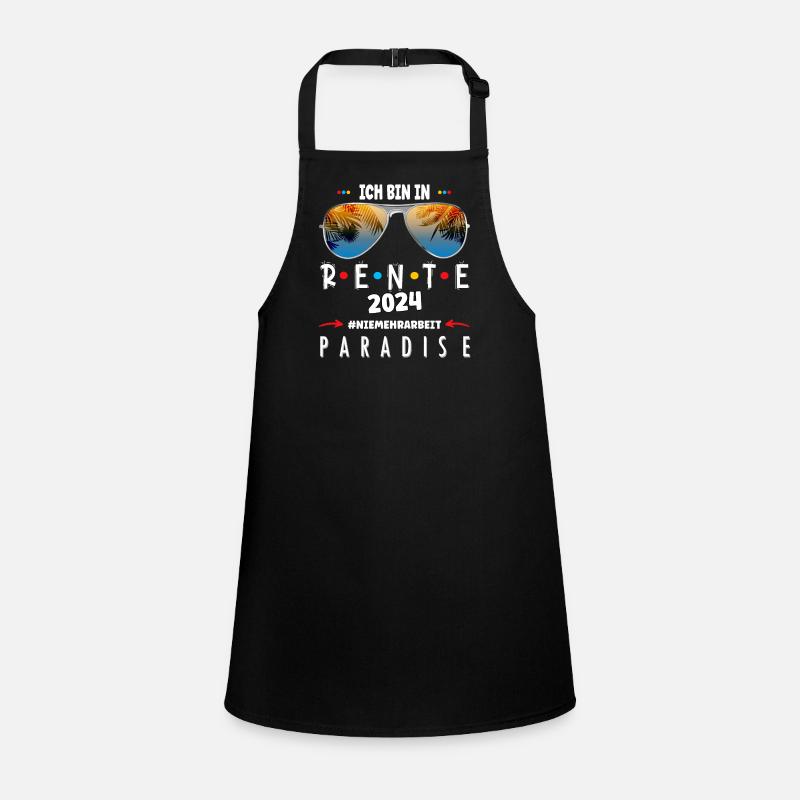 Pension 2024 - never more work Children's Apron