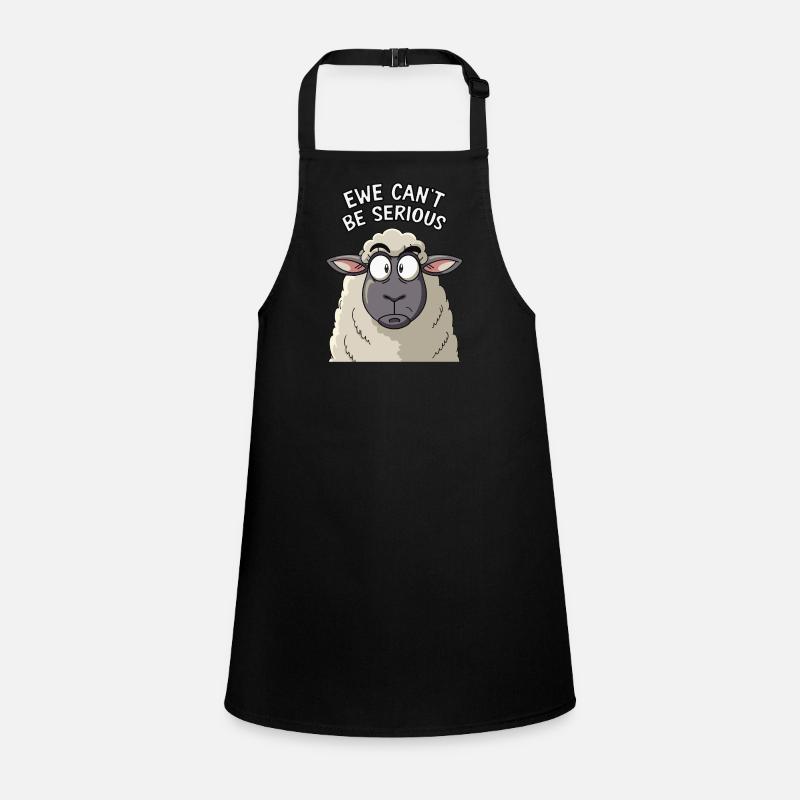 Ewe cant be serious - funny sheep design Children's Apron