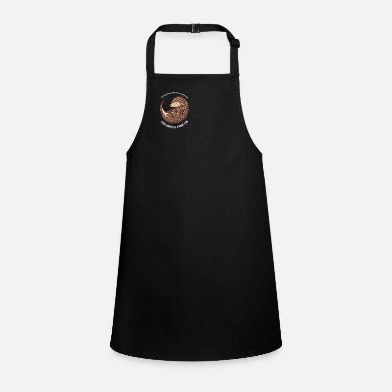 Always Be Yourself Pangolin Schürze für Kinder