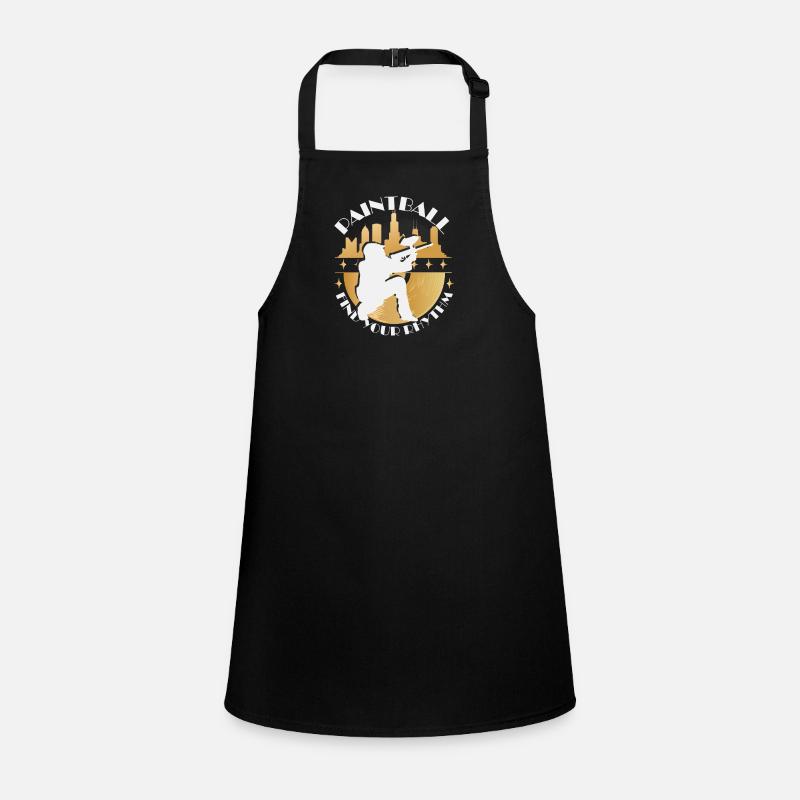 Paintball Rhythm Children's Apron