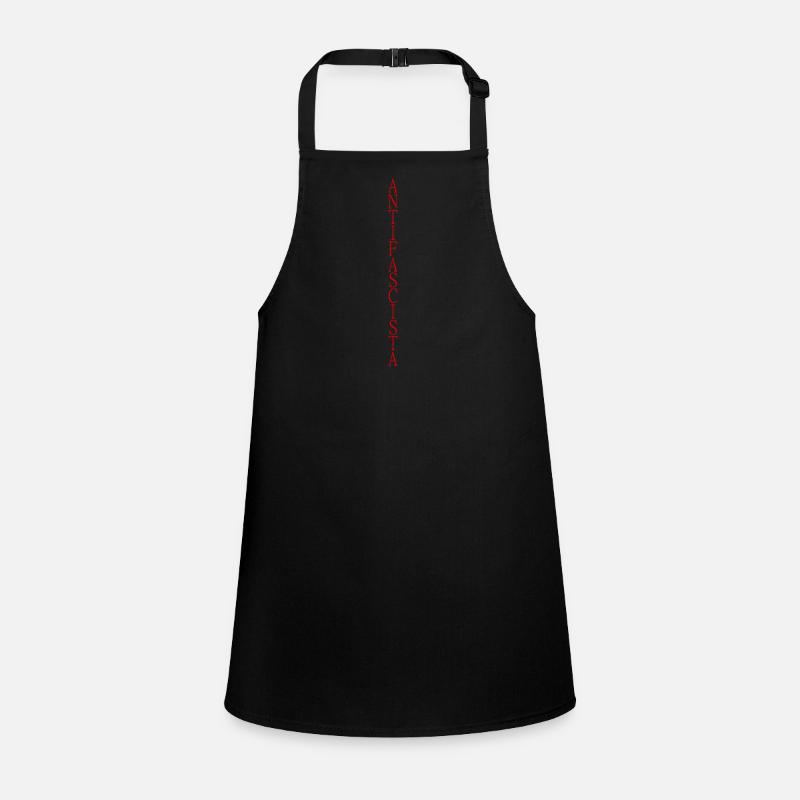 vertically stylish Antifascista lettering Children's Apron