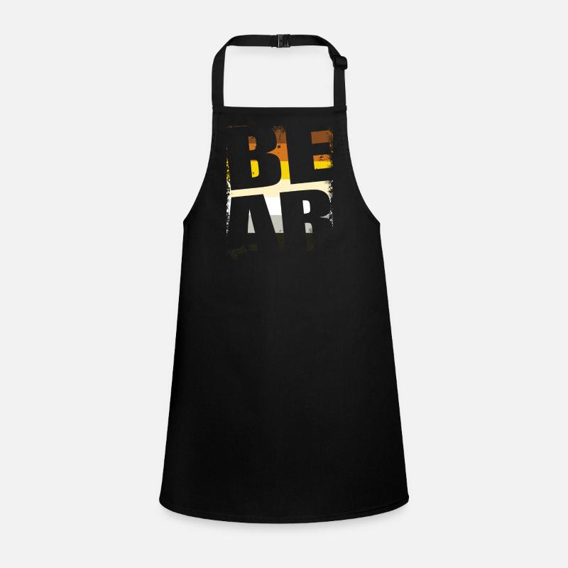 SQUARE BEAR Children's Apron
