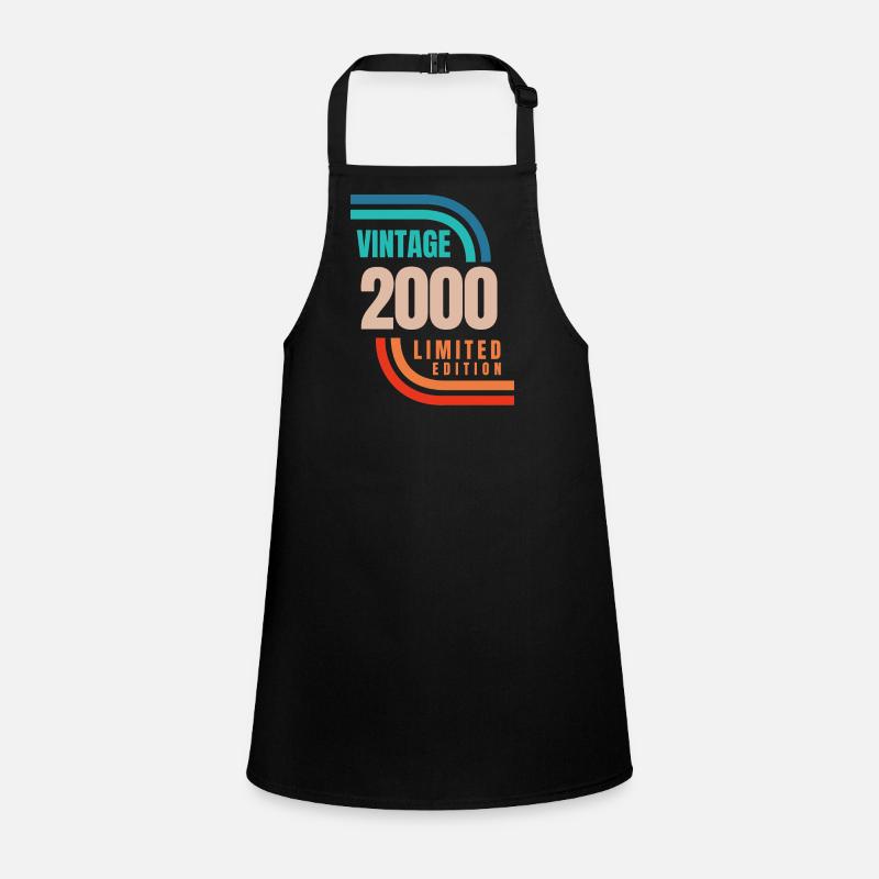 Vintage 2000 limitierte Auflage Schürze für Kinder