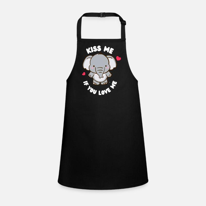 cute children's design with elephant Children's Apron