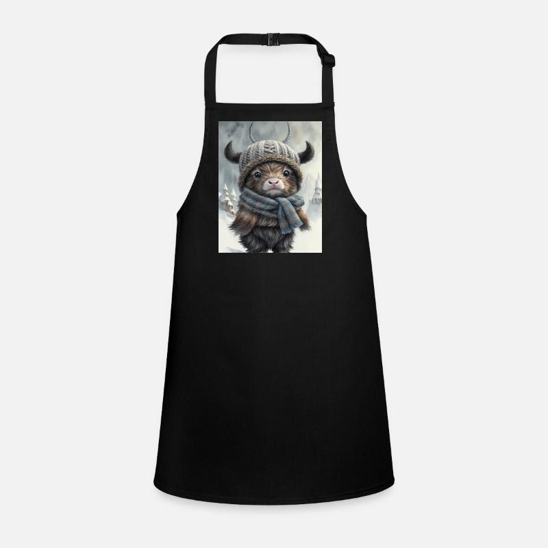 Mignon Highlander écossais Tablier Enfant