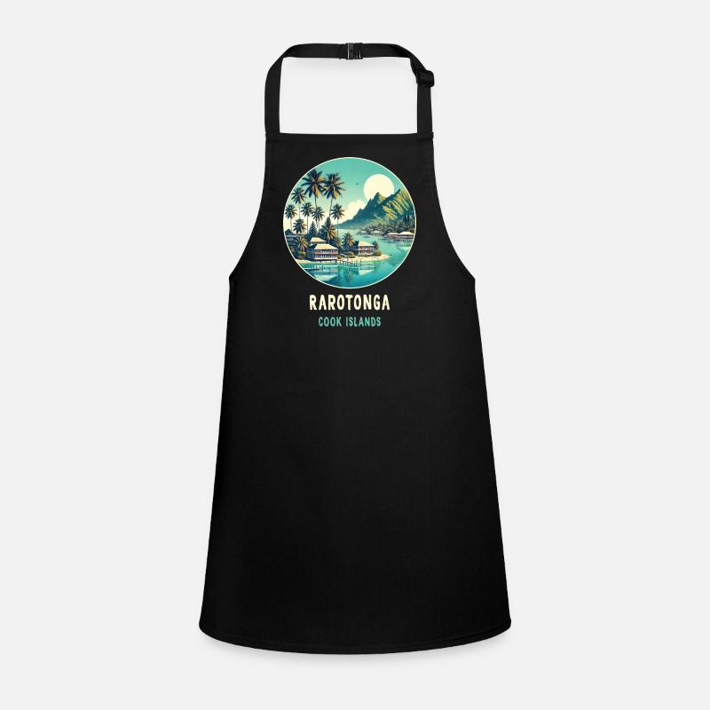 Palmiers de mer de Parotonga, Îles Cook Tablier Enfant