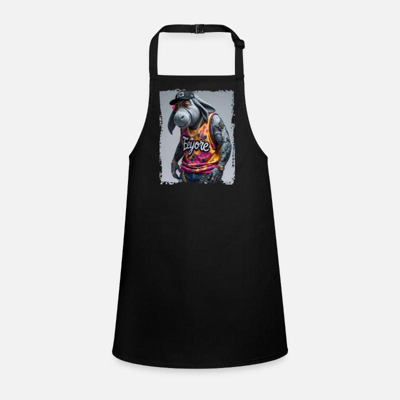 hip hop Eeyore rapper Children's Apron