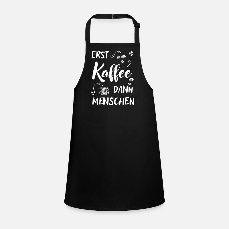First coffee then people funny coffee saying Children's Apron