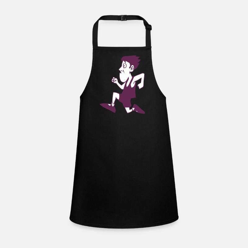 Marathon runner Children's Apron