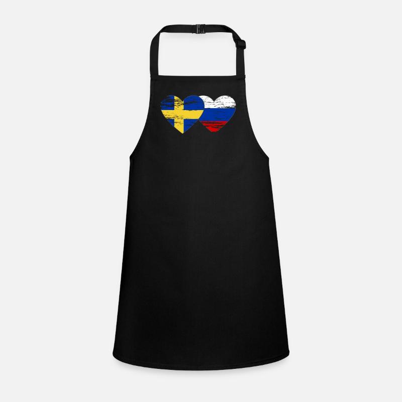 Suède Drapeau russe utilisé Tablier Enfant