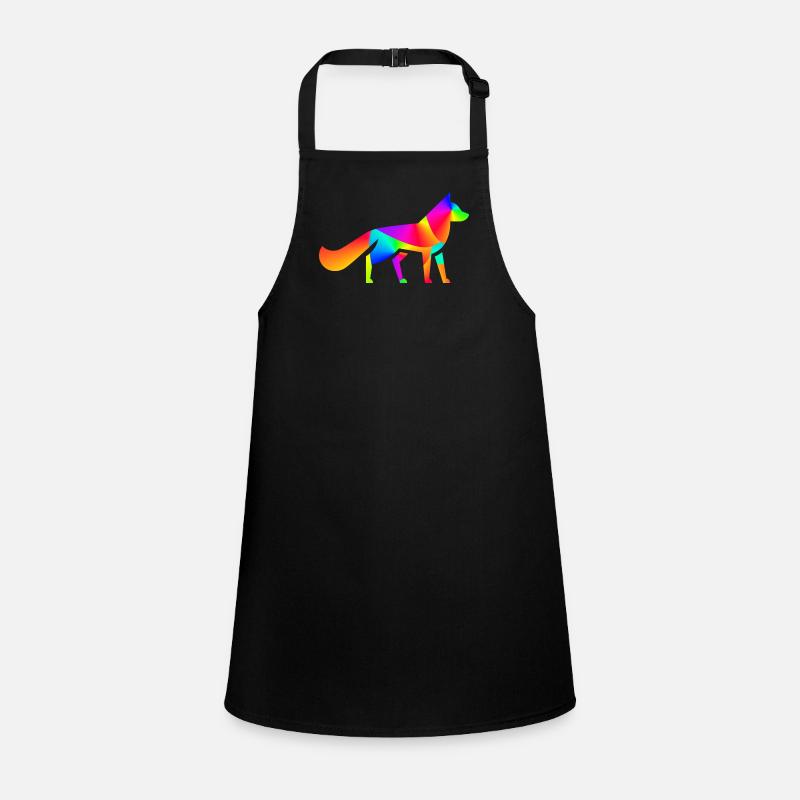 Gradient Fox Children's Apron