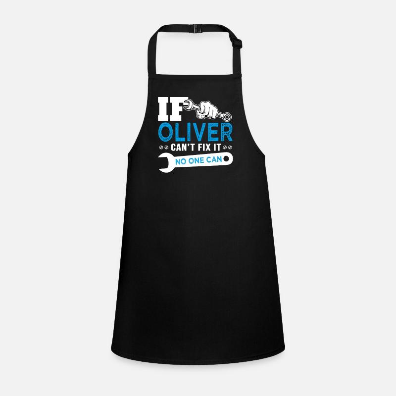 If Oliver can't fix it funny T shirt can't fix it Children's Apron