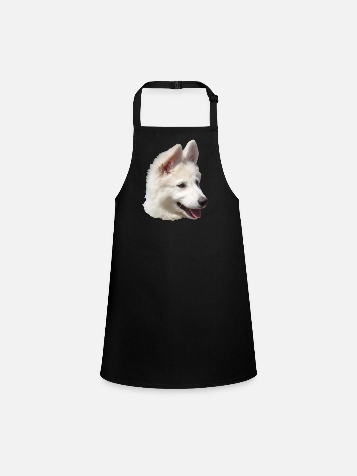 Chiot - Tablier Enfant - noir - Devant