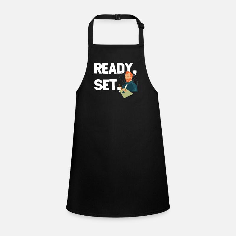 Fertiges Set Gogh Schürze für Kinder