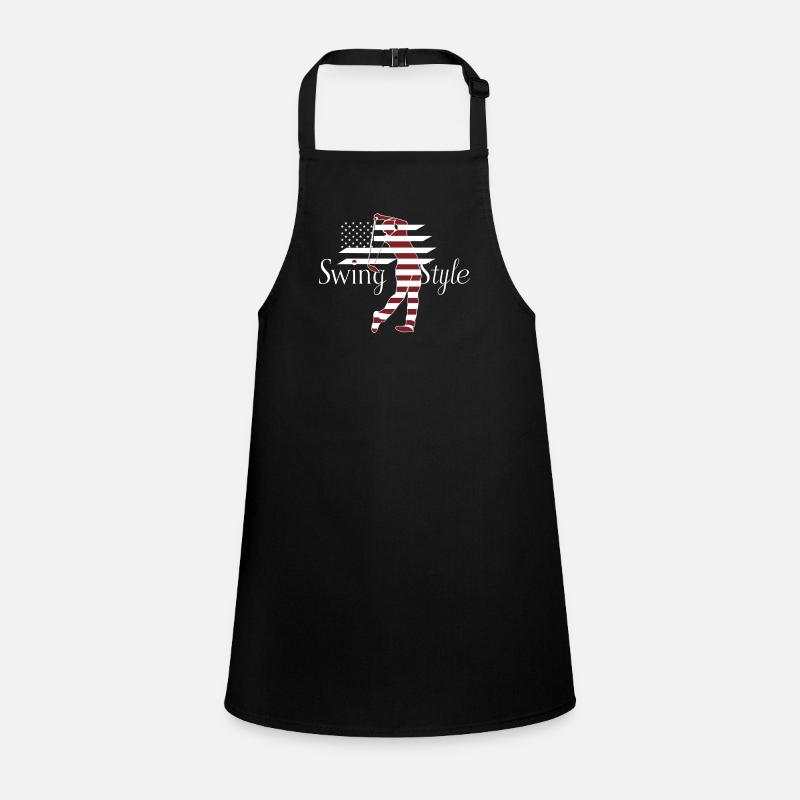 Swing Style Golf Golfing USA Tablier Enfant