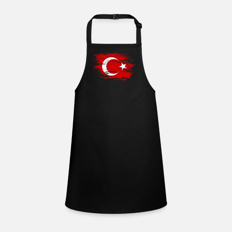 Turkey flag used Children's Apron