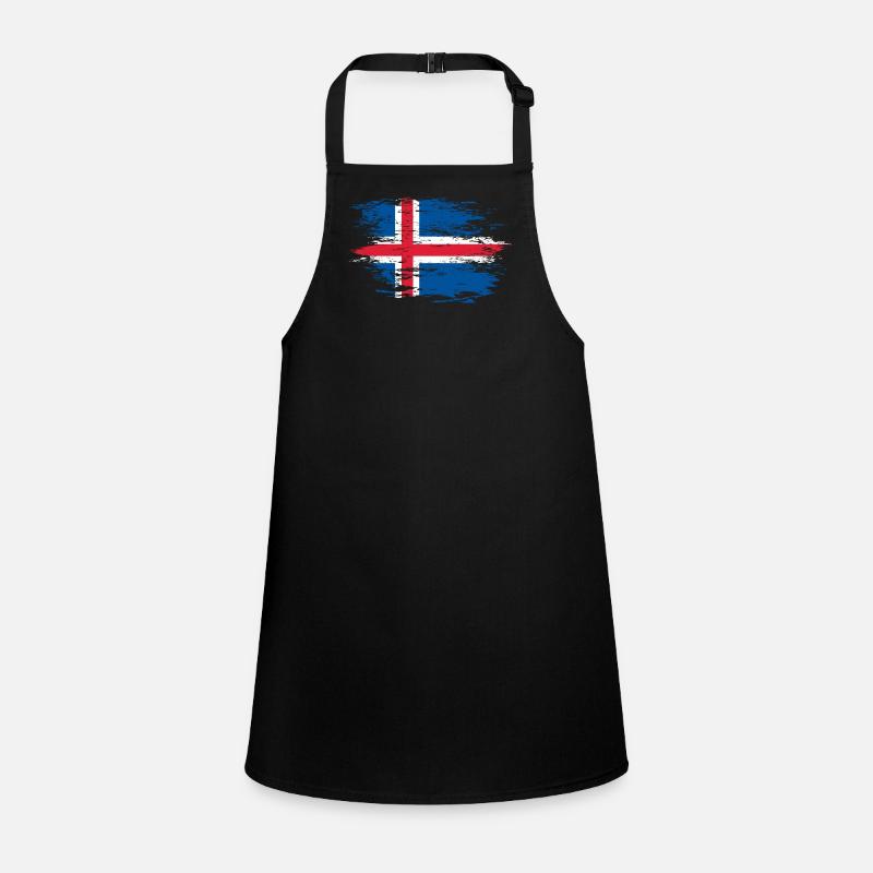 Iceland flag used Children's Apron