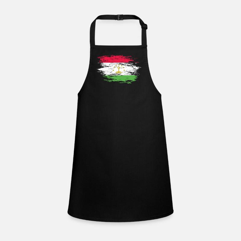 Tadschikistan Flagge used Schürze für Kinder