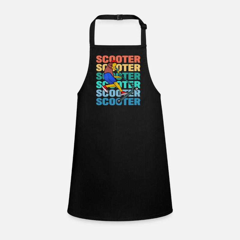 Scootering Colorful Children's Apron