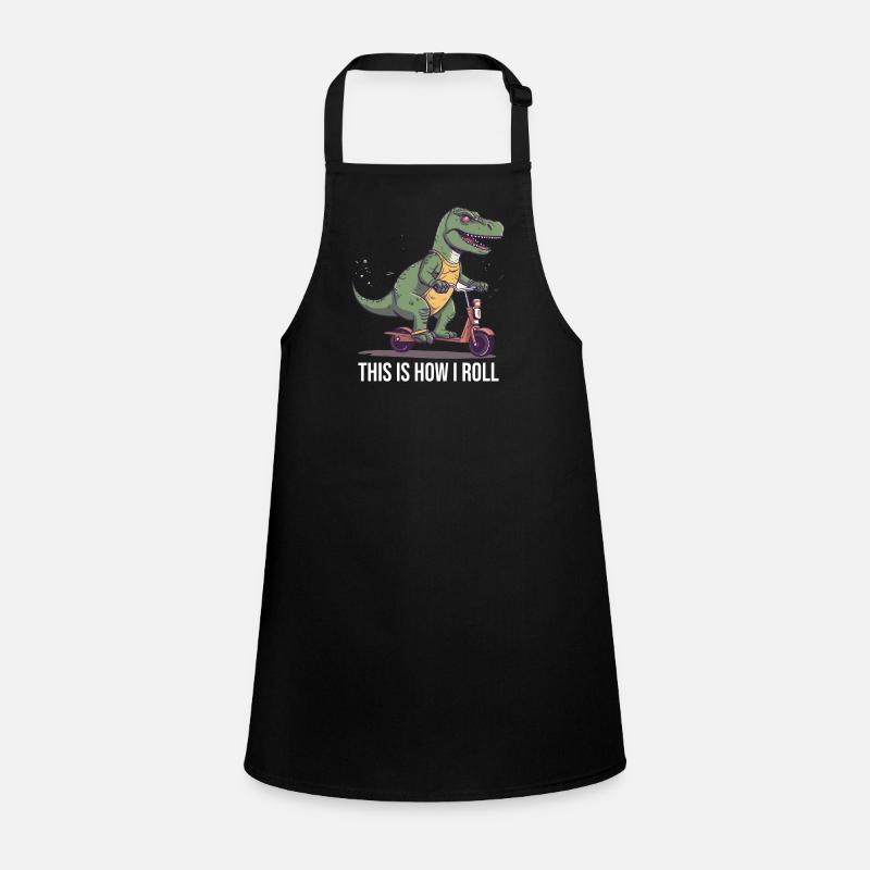 Scootering T Rex C’est comme ça que je roule Tablier Enfant