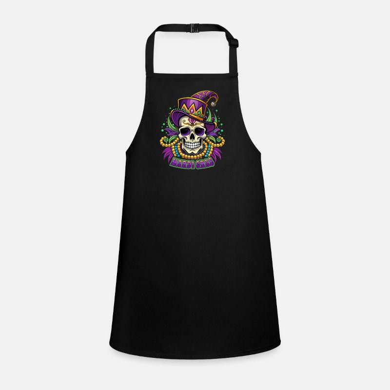 Mardi Gras - Carnival - Skull - Gift Children's Apron