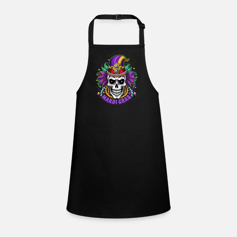 Mardi Gras - Carnival - Skull - Gift Children's Apron