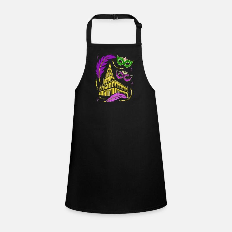 Mardi Gras - Carnival - Mask - Gift Children's Apron