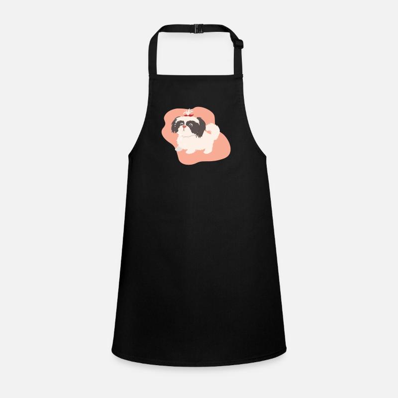 Dog with braid Children's Apron