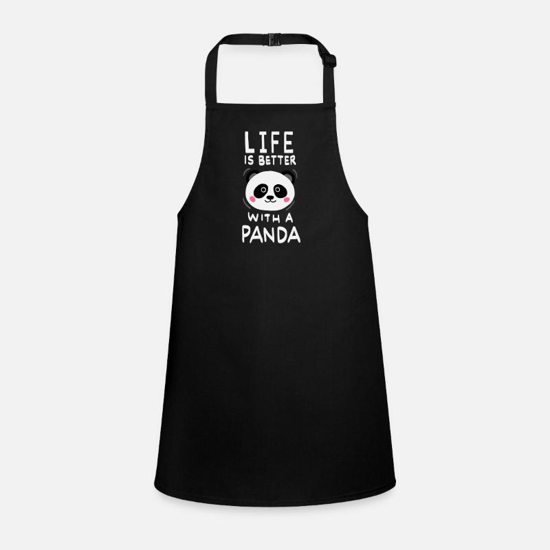 Life Is Better With A Panda Children's Apron