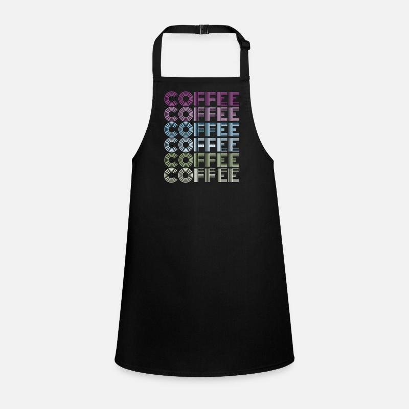 coffee kaffee Schürze für Kinder