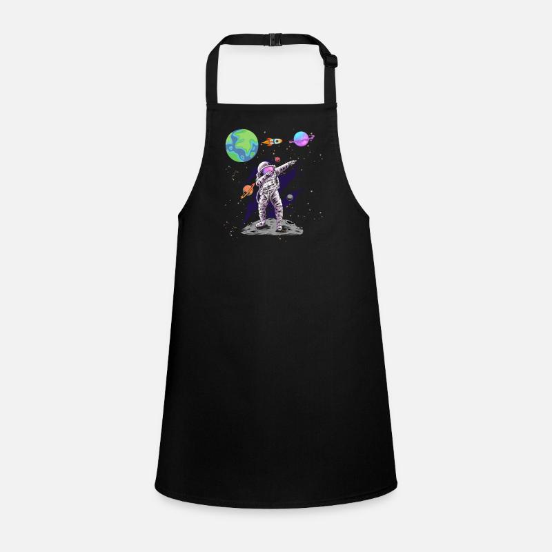 Dabbing Astronaut Space Planets Astronomy Children's Apron