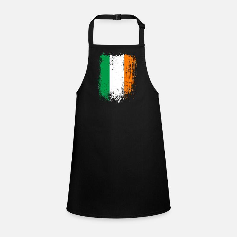 Irish Tricolor Distressed Flag Children's Apron