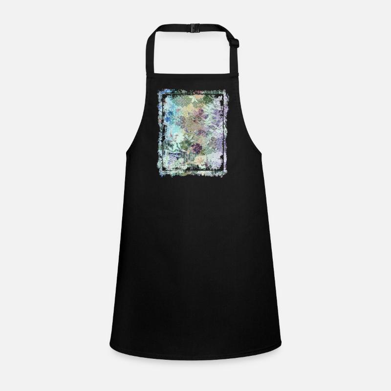 Japanese Floral Pattern Chrysanthemum Cherry Children's Apron