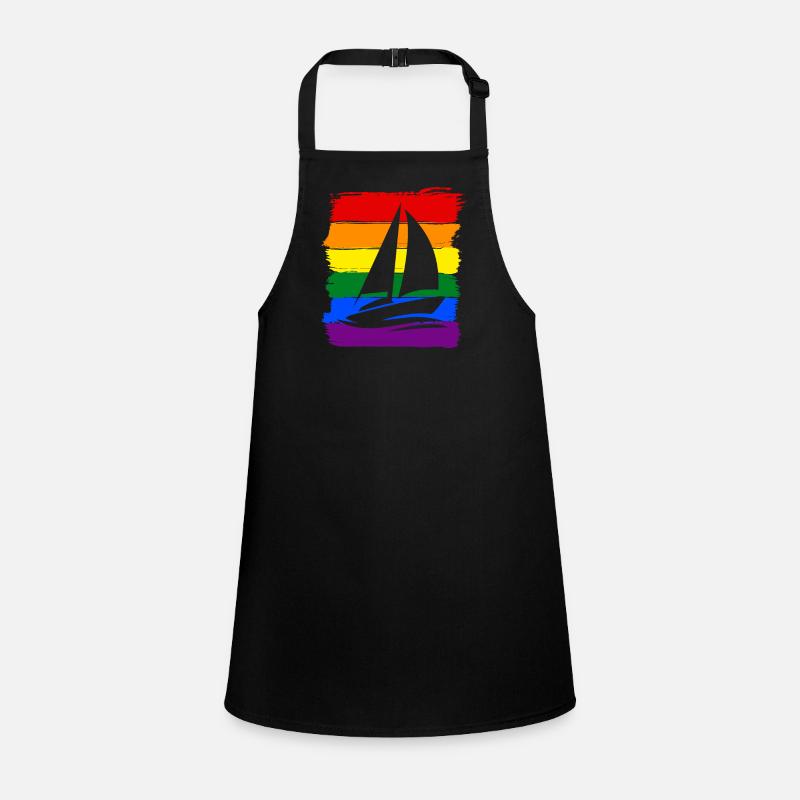 Sailing LGBT Pride Children's Apron