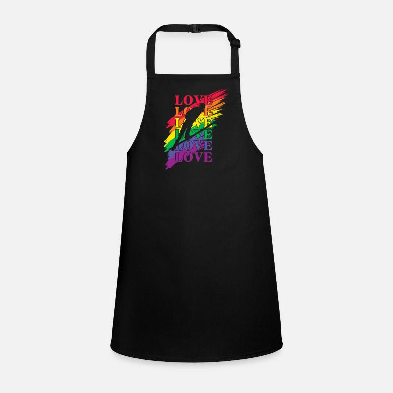 Ski-jumping LGBT Pride Children's Apron