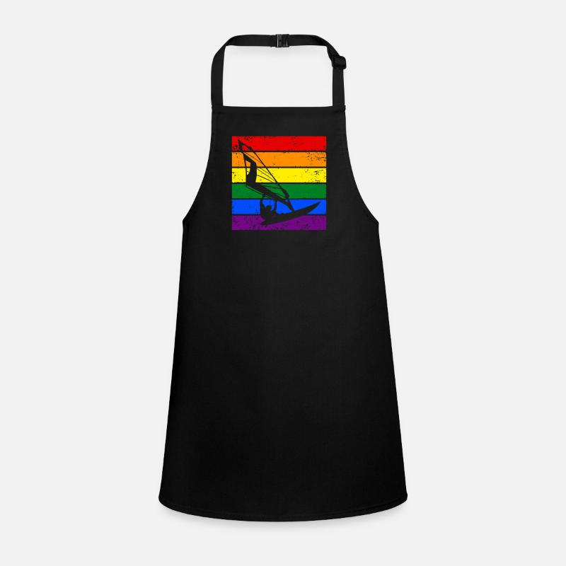 Windsurfing LGBTQ Children's Apron