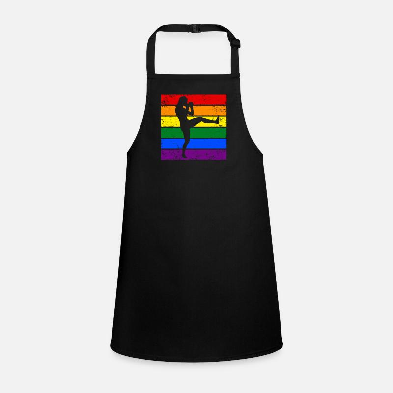 Femmes Kickboxing LGBTQ Tablier Enfant