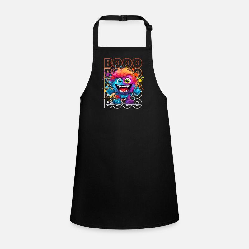 Chibi Pitch & Booo! Adorable Devil Tee! Children's Apron