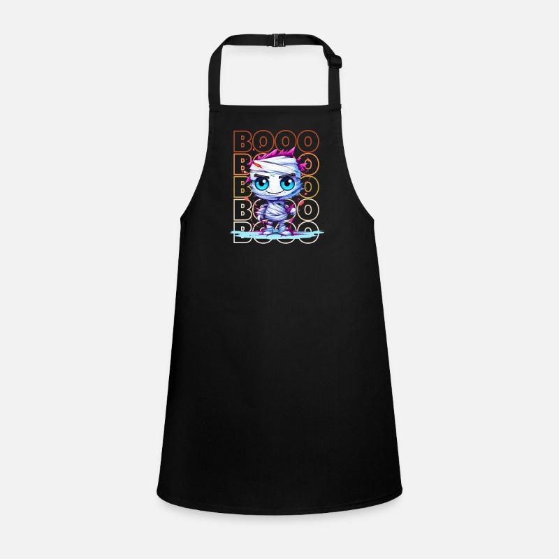 Chibi Wrap & Booo! Süßes Mama-T-Shirt! Schürze für Kinder