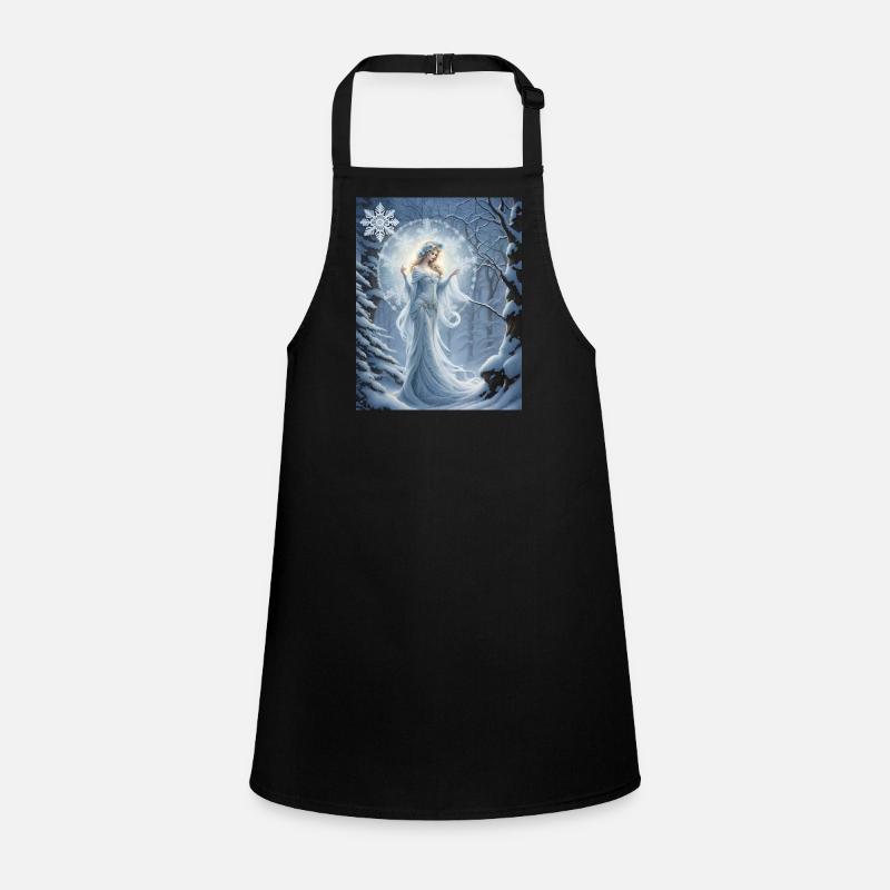 Die drittjüngste Tochter des Winters heißt blue... Schürze für Kinder