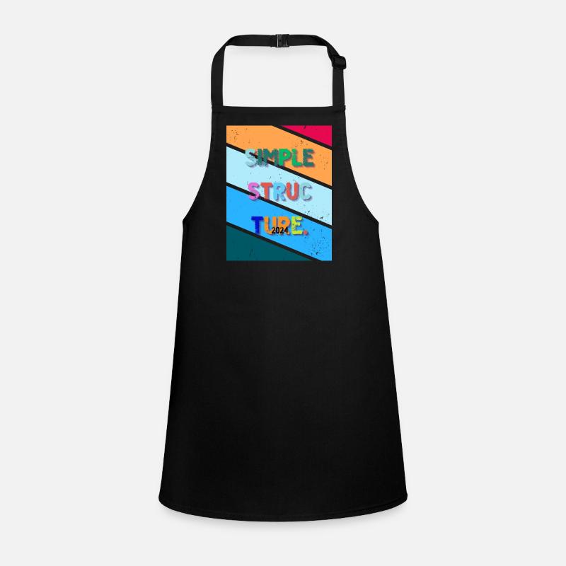 Simple design. Simple structure 2024. Children's Apron