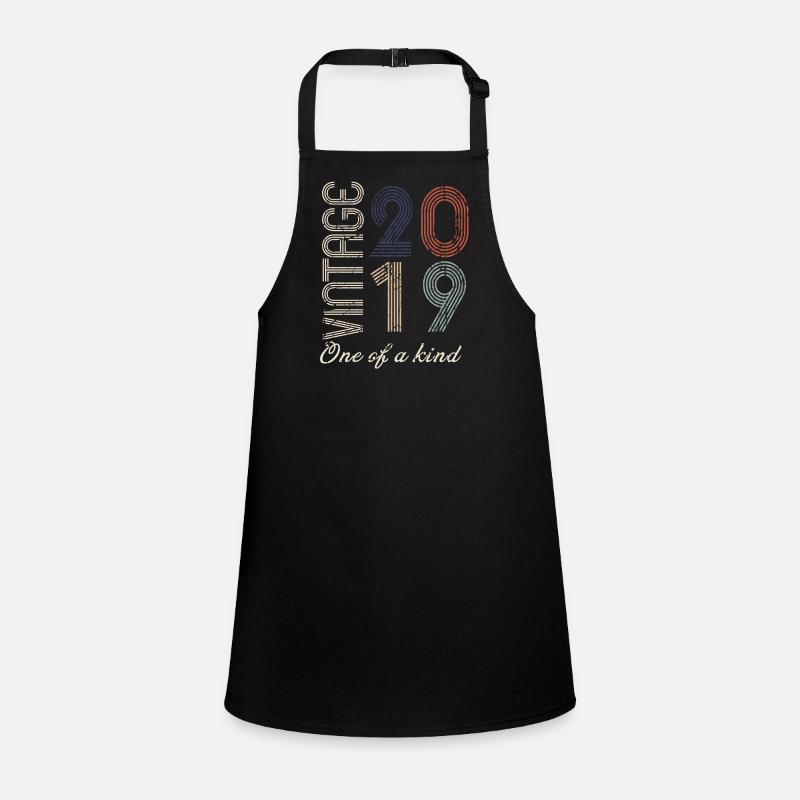 5-jähriges Jubiläum 2019 - Vintage-Retro-Geschenkidee Schürze für Kinder