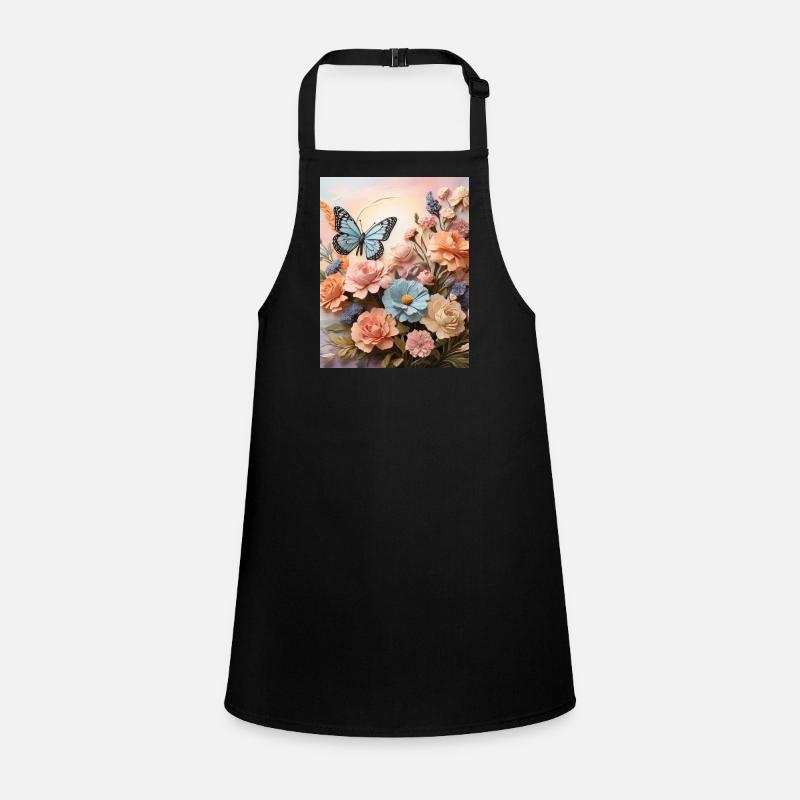 Flower Wings Children's Apron